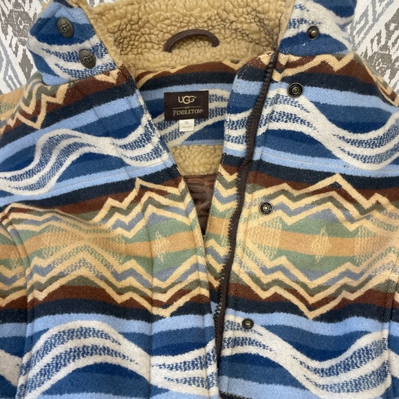 UGG PENDLETON Women's XL Wool Blanket Vest
Southwest Pattern XL - Picture 4 of 8